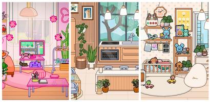Toca Boca House Ideas ảnh chụp màn hình 1