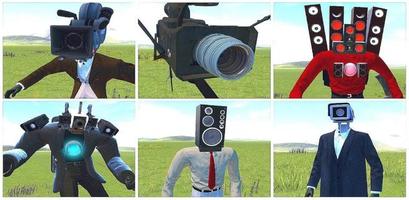 Cameraman GMOD Mod captura de pantalla 1