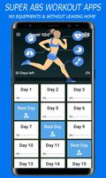 پوستر ABS Workouts | 30 days fitness challenge