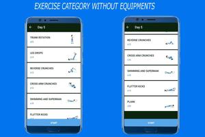 Ab Exercises For Women, Gym instructor apps 💪 Ekran Görüntüsü 1