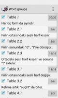 Düzensiz fiiller Ekran Görüntüsü 2