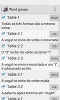 Verbos irregulares Pro imagem de tela 2