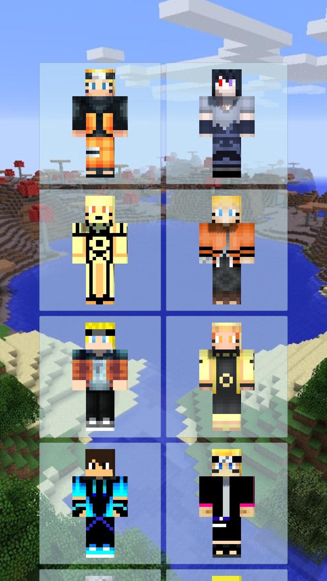 Mod Skin Naruto For Minecraft Pe Free Apk للاندرويد تنزيل