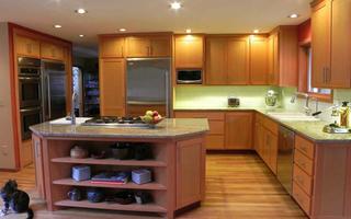 Modern Wood Kitchen Cabinets syot layar 2