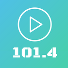 Radio FM 101.4 stations online player free icône