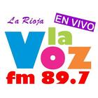 Radio La Voz 89.7 biểu tượng