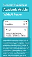 AI Academic Writing & Research capture d'écran 1