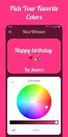 Nice Wishes (Create Your Awesome Wishes Card) capture d'écran 3