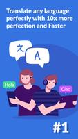 AI Language Translator App الملصق