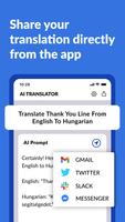 AI Language Translator App تصوير الشاشة 3