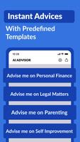 AI Advice Generator-AI Advisor ảnh chụp màn hình 1