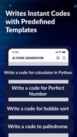 AI Code Generator, Code Writer capture d'écran 1