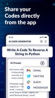 AI Code Generator, Code Writer capture d'écran 3