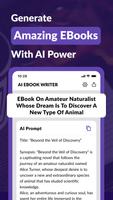 AI Ebook Generator-Create Book capture d'écran 2
