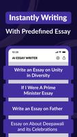 AI Essay Writer تصوير الشاشة 2