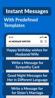 AI Text Message Generator ảnh chụp màn hình 1