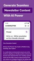 AI Newsletter Generator-Writer ảnh chụp màn hình 2