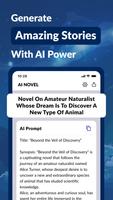 AI Novel Writer تصوير الشاشة 3