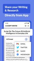 AI Script Writer, Generator ảnh chụp màn hình 3