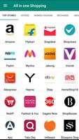 All In One Shopping App الملصق
