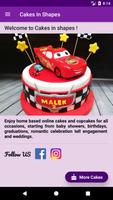 Cakes In Shapes الملصق