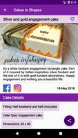 Cakes In Shapes تصوير الشاشة 1