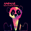 ”Animal Neon Wallpaper