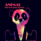 Papier peint Animal Neon icône