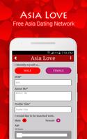 Asia Love, Free Date Community Affiche