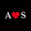 A + S Letters Love Wallpapers