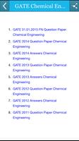 GATE Chemical Engineering Affiche