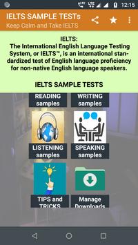 IELTS Sample Tests poster