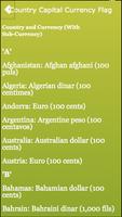 Country Capital Currency Flag Ekran Görüntüsü 2