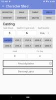 Character Sheet (5e) capture d'écran 2