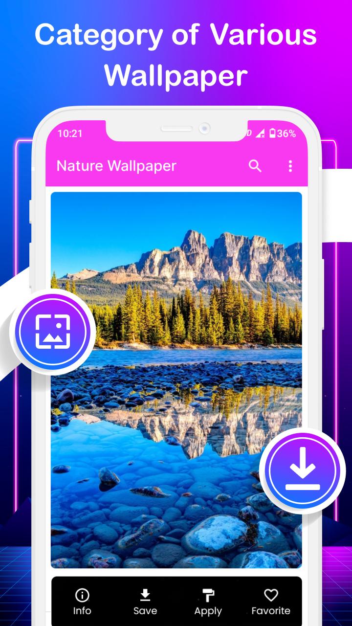 4K Wallpapers - Auto Wallpaper Changer für Android - APK herunterladen