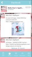 Baby Kay’s Appliques Affiche