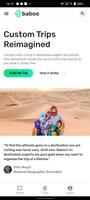 Baboo Travel تصوير الشاشة 1