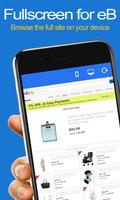 FullScreen Tablet for eBay Plakat