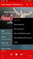Songs of Michael Jackson Offline تصوير الشاشة 3