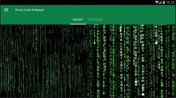 Binärcode-Hintergrundbild Screenshot 3