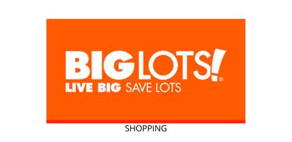 big lots Shopping penulis hantaran