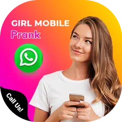 Girl Mobile Number Prank - Random Girls Video Chat APK 下載