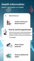 Blood Pressure Tracker capture d'écran 3