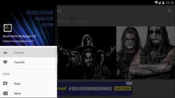 Black Metal Wallpaper imagem de tela 3