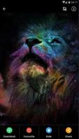 Black Lion Wallpaper HD screenshot 3