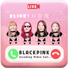 BlackPink Call Me - BlackPink Fake Video Call иконка