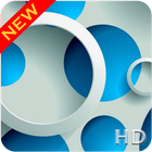 Blue Circle Wallpaper آئیکن