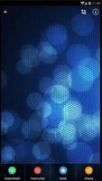 Blue Circle Wallpaper پوسٹر