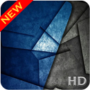APK Blue Geometric Wallpaper