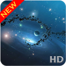 APK Blue Space Wallpaper